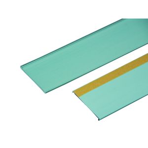 Schapstrip zelfklevend kunststof 4cm x99cm transparant