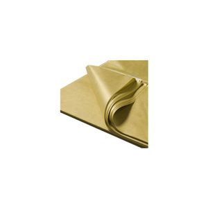 Zijdevloei 50cm x 70cm goud 17gr / m2