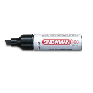 Snowman marker 400 zwart