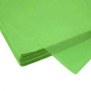 Zijdevloei 50cm x 70cm licht groen 17gr / m2