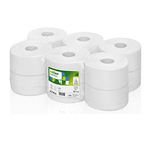 Toiletpapier Satino mini 317811 10cm x180m 2 lagen wit comfort