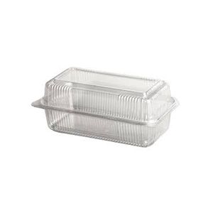 Petbak met deksel transparant 175mm x 85mm x 80mm