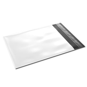 Verzendzak 50cm x 70cm + 5cm 50µm wit onbedrukt