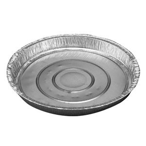 Aluminium schaal rond 22cm x 2.5cm 900ml