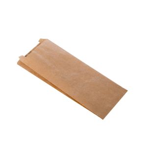 Fruitzak 13cm x 8cm x 26cm 500gr onbedrukt bruinpak 50gr / m2