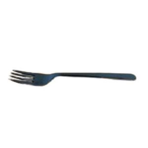 Reuseable vork polypropyleen 16.5cm zwart