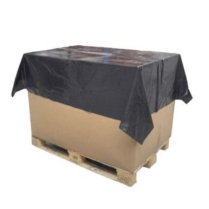 Ldpe vel 180cm x 150cm 30µm zwart op rol