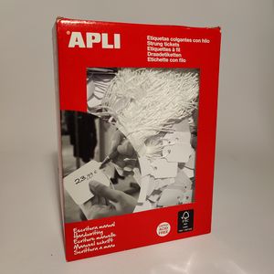 Apli hanglabel 388 15mm x 24mm wit