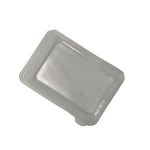 Deksel sushi tray 18.5cm x 13.3cm x 3.3cm transparant OPS