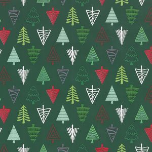 Cadeaupapier kerst 30cm x 100m 083 gecoat papier 70gr / m2