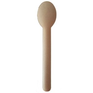 Lepel papier 15.8cm bruin