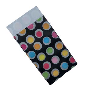 Cadeauzakjes luxe grass and sugarbeet paper 7cm x 13cm zwart geel rood blauw groen 70gr / m2
