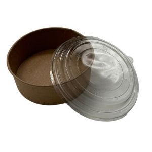 Bowl rond 14.5cm x 4.7cm 500ml karton kraft bruin