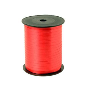 Krullint mat 10mm x 250m felrood onbedrukt