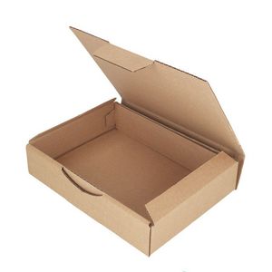 Postdoos 240mm x 170mm x 50mm E golf bruin onbedrukt