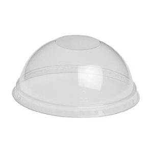Deksel rond bol 90mm pet transparant