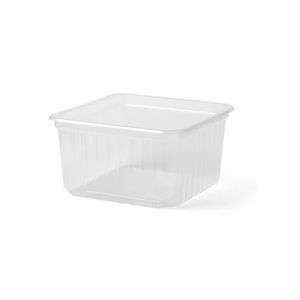Cup vierkant 11.4cm x 11.4cm x 6.1cm 500ml pp transparant