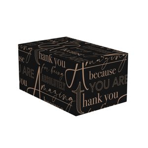 Pakketdoos E 590mm x 390mm x 300mm zwart amazing