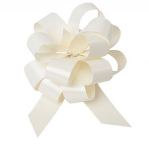 Svelto strikken 19mm creme effen