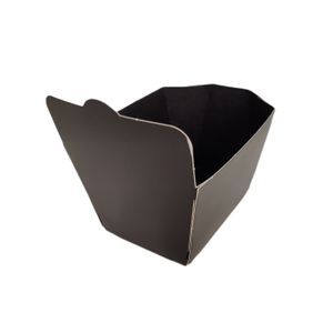 Fruitbak karton 7.3cm x 11.4cm x 7.4cm 400gr zwart