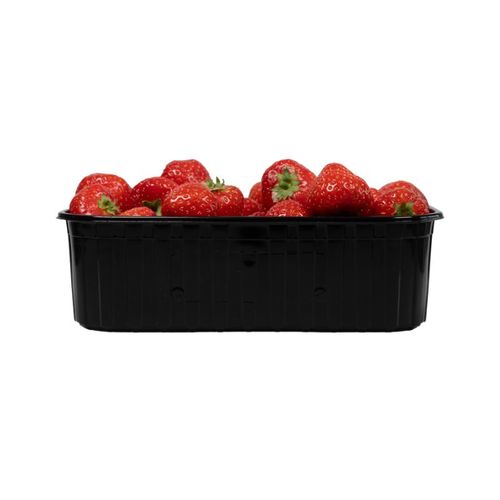 Fruitbak 11.5cm x 18.7cm x 5.8cm 500gr zwart
