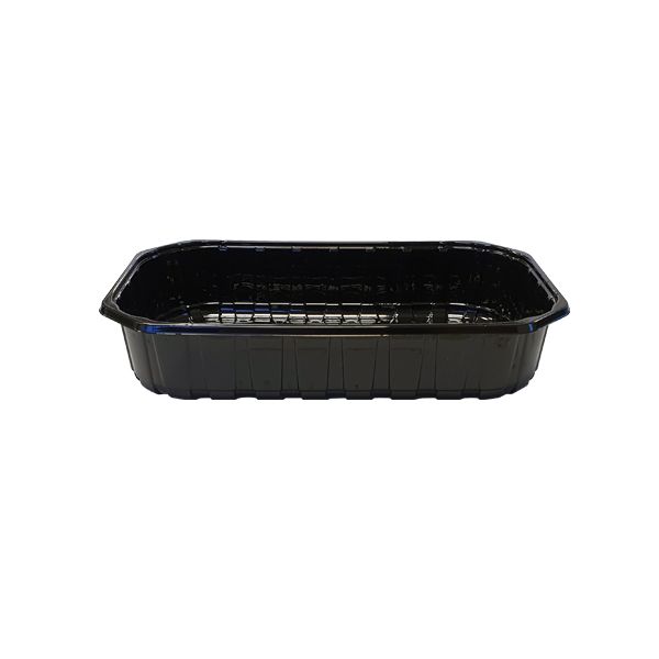 Fruitbak 11.5cm x 19.0cm x 3.8cm 250gr zwart